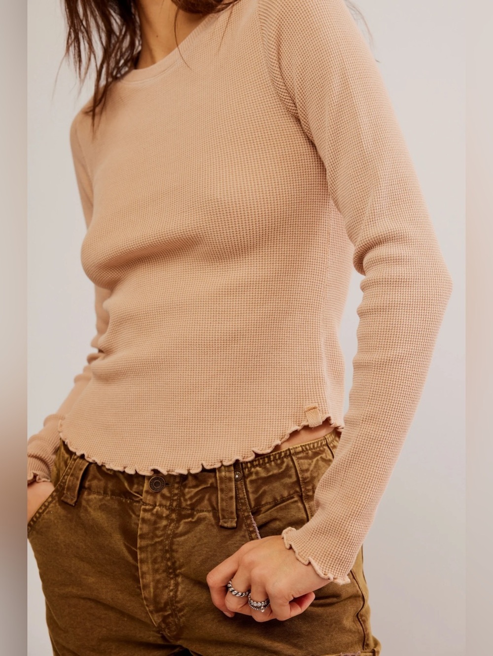 Free People We The Free Easy Does It Tee NWT - Picture 6 of 7